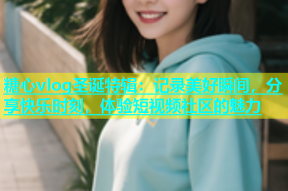 糖心vlog圣诞特辑：记录美好瞬间，分享快乐时刻，体验短视频社区的魅力