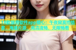 18款禁用软件app糖心：午夜寂寞终结者，海量片源，高清流畅，无限畅看