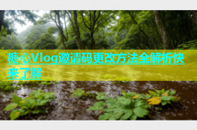 糖心Vlog邀请码更改方法全解析快来了解