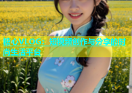糖心VLOG：短视频创作与分享的时尚生活平台