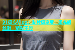 91糖心Vlog：制片级享受，果冻般丝滑，精彩不停
