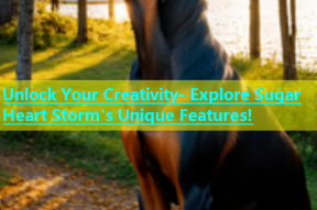 Unlock Your Creativity- Explore Sugar Heart Storm's Unique Features!