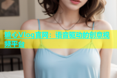 糖心Vlog官网：语音驱动的创意视频平台
