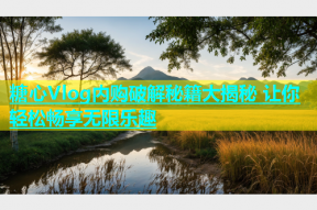 糖心Vlog内购破解秘籍大揭秘 让你轻松畅享无限乐趣