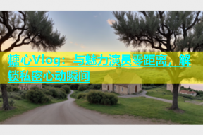 糖心Vlog：与魅力演员零距离，解锁私密心动瞬间