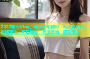2022糖心Vlog，畅享无限精彩：私人影片库、直播互动，每日更新，高清流畅，即刻进入