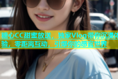 糖心CC甜蜜放送，独家Vlog带你沉浸体验，零距离互动，引爆你的感官世界