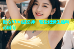 糖心Vlog摄影师：轻松记录生活精彩瞬间