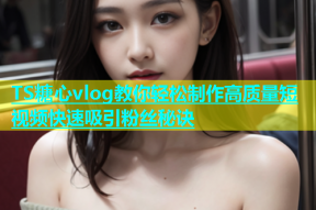 TS糖心vlog教你轻松制作高质量短视频快速吸引粉丝秘诀