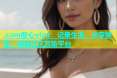 .com糖心vlog：记录生活，分享快乐，视频社区互动平台