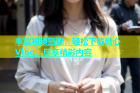 丰富视频资源，轻松下载糖心Vlog，尽享精彩内容