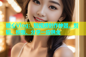 糖心Vlog：短视频创作神器，剪辑、模板、分享一应俱全