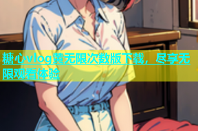 糖心vlog黄无限次数版下载，尽享无限观看体验