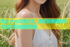 糖心vlog白毛少女：探索短视频创作与社交互动的新高度