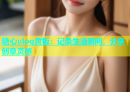 糖心vlog黄板：记录生活瞬间，分享创意灵感