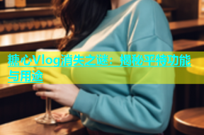 糖心Vlog消失之谜：揭秘平特功能与用途