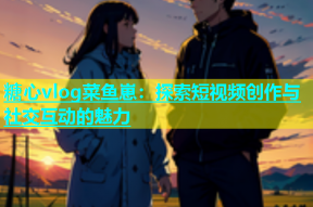 糖心vlog菜鱼崽：探索短视频创作与社交互动的魅力