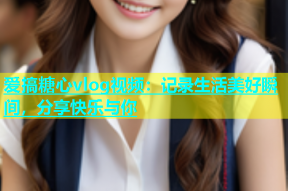 爱搞糖心vlog视频：记录生活美好瞬间，分享快乐与你