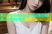 糖心vlog约会平台：真实记录恋爱生活，分享美好瞬间
