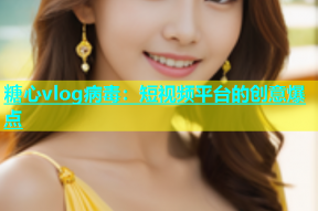 糖心vlog病毒：短视频平台的创意爆点