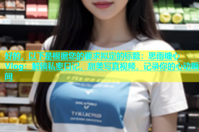 好的，以下是根据您的要求拟定的标题：思雨糖心Vlog：解锁私密日记，甜美写真视频，记录你的心动瞬间