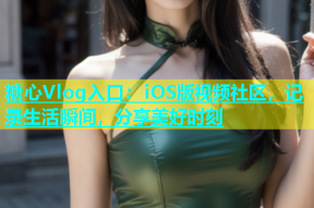 糖心Vlog入口：iOS版视频社区，记录生活瞬间，分享美好时刻