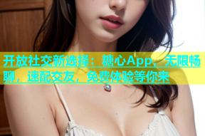 开放社交新选择：糖心App，无限畅聊，速配交友，免费体验等你来