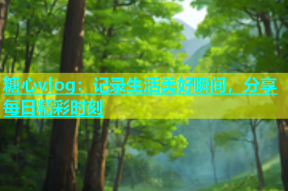 糖心vlog：记录生活美好瞬间，分享每日精彩时刻
