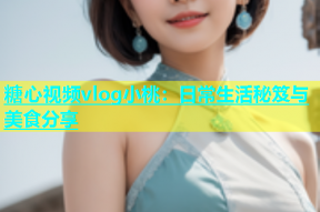 糖心视频vlog小桃：日常生活秘笈与美食分享