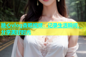 糖心vlog杏吧视频：记录生活瞬间，分享美好时光