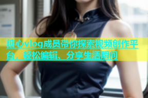 糖心vlog成员带你探索视频创作平台，轻松编辑、分享生活瞬间