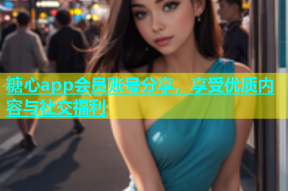 糖心app会员账号分享，享受优质内容与社交福利