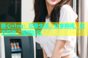 糖心vlog：记录生活，分享瞬间，社交互动，视频社区