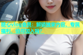 糖心vlog会员：解锁独家内容、专属福利，值得加入吗？