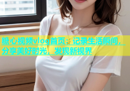 糖心视频vlog首页：记录生活瞬间，分享美好时光，发现新视界