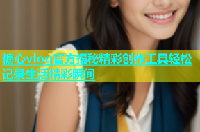 糖心vlog官方揭秘精彩创作工具轻松记录生活精彩瞬间