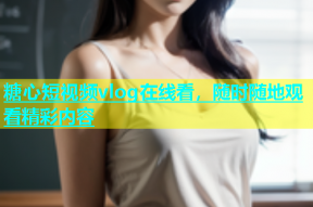糖心短视频vlog在线看，随时随地观看精彩内容