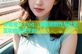 体验糖心Vlog：短视频创作与社交互动的完美平台