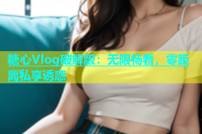 糖心Vlog破解版：无限畅看，零距离私享诱惑