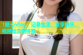 1糖心vlog：记录生活，分享快乐，视频社交新体验