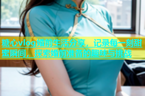 糖心vlog婚前生活分享，记录每一刻甜蜜瞬间，探索婚前准备的趣味与挑战