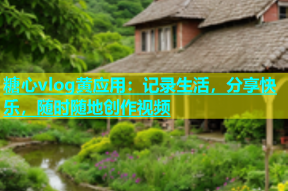 糖心vlog黄应用：记录生活，分享快乐，随时随地创作视频