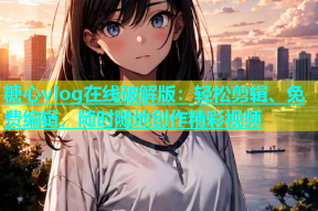 糖心vlog在线破解版：轻松剪辑、免费编辑，随时随地创作精彩视频
