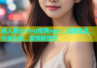 成人糖心vlog视频app：记录生活，分享心情，发现新世界