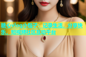 糖心vlog小包子：记录生活，分享快乐，短视频社区互动平台