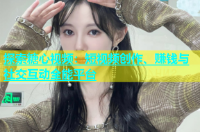 探索糖心视频：短视频创作、赚钱与社交互动全能平台