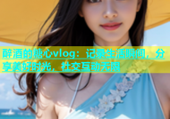 醉酒的糖心vlog：记录生活瞬间，分享美好时光，社交互动无限