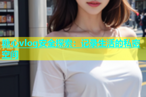 糖心vlog安全探索：记录生活的私密空间
