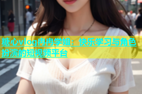 糖心vlog冉冉学姐：快乐学习与角色扮演的短视频平台