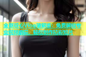 全新糖心Vlog破解版：免费解锁专业视频编辑，轻松创作精彩短片